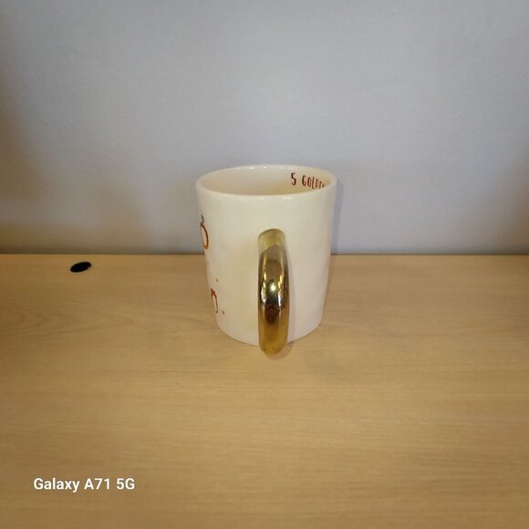 5 Golden Rings Christmas Angela Staehling Booville By Magenta Mug Tea Coffee Tea - Picture 3 of 7